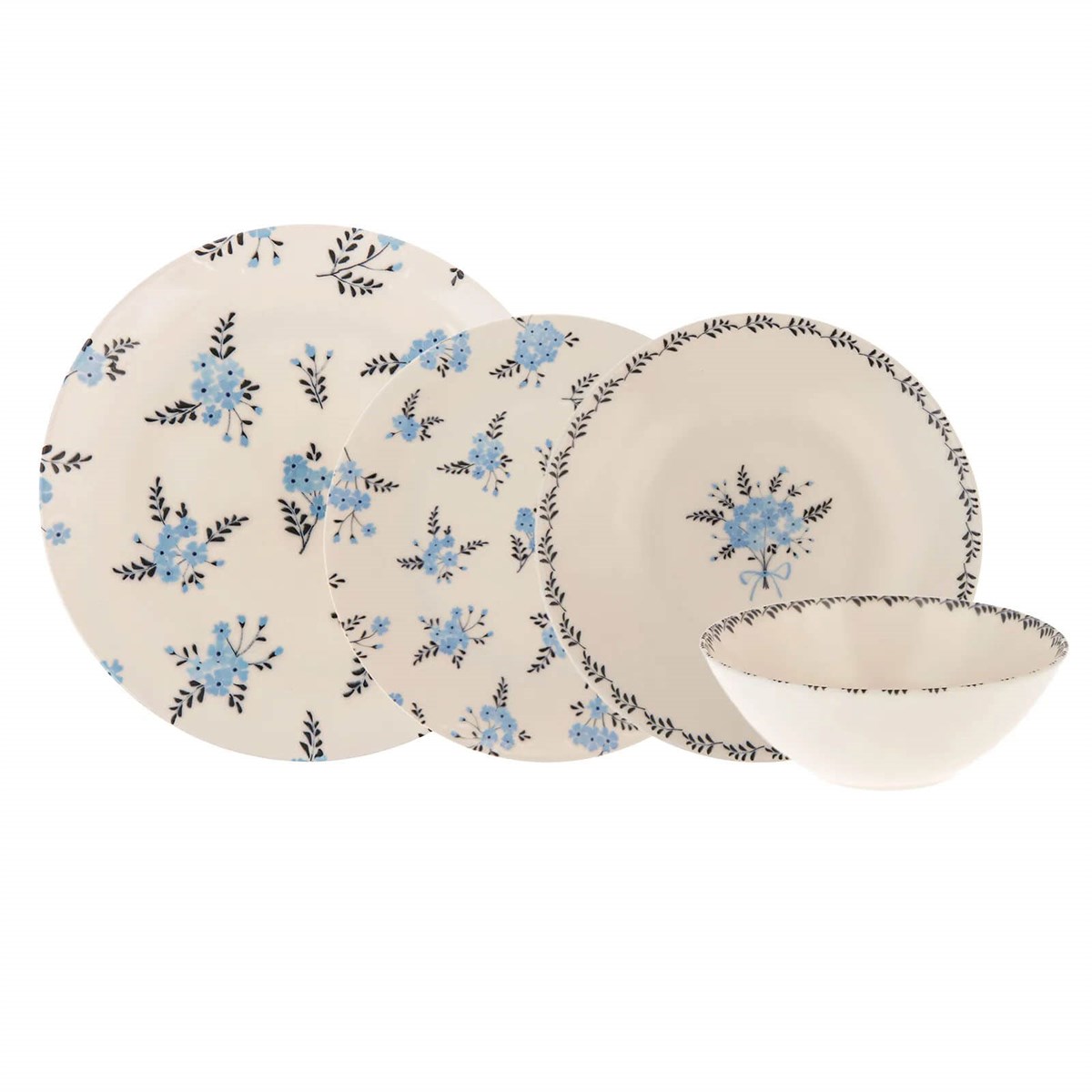 Karaca Lilia 24 Parça 6 Kişilik Yemek TakımıKaraca6 Kişilik Yemek Takımı