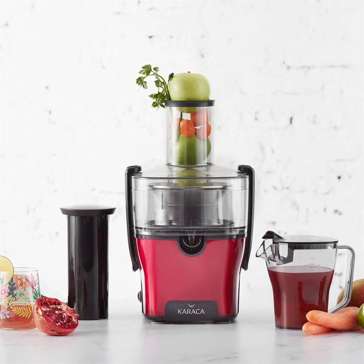 Karaca Maxvit 1501 Katı Meyve Sıkacağı Çelik PurplegoldKaracaKatı Meyve Sıkacağı