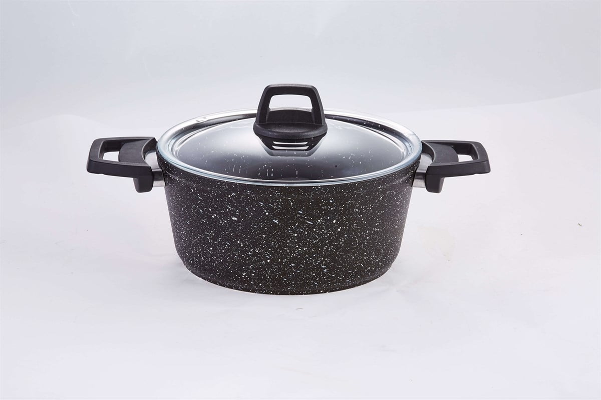 Karaca Morena Bio Granit 7 Parça Tencere Seti