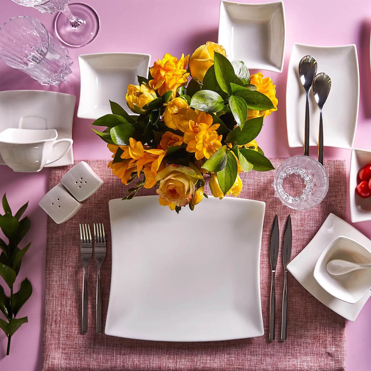 Karaca Perfect White 32 Parça 6 Kişilik Kahvaltı TakımıKaracaÇatal Kaşık Bıçak Takımları