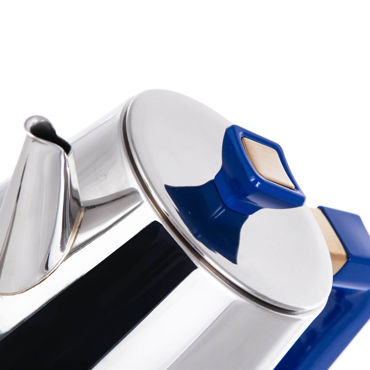 Karaca Piramit Medium Dark Blue Çaydanlık Takımı