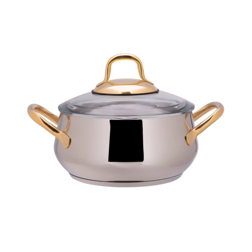 Karaca R8 Gold 6 Parça Midi Tencere Seti