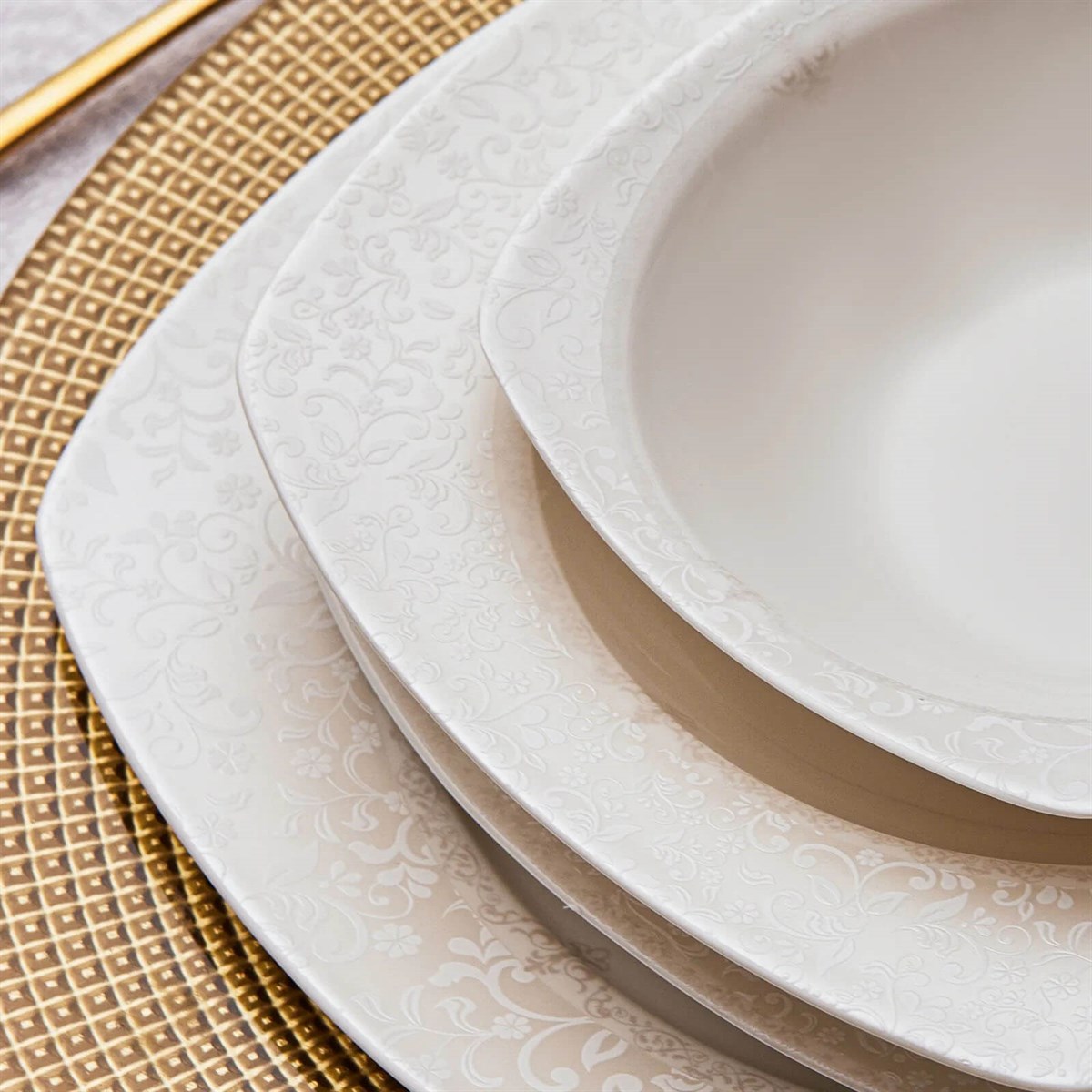 Karaca Salen 60 Parça 12 Kişilik Yemek TakımıKaraca12 Kişilik Yemek Takımı