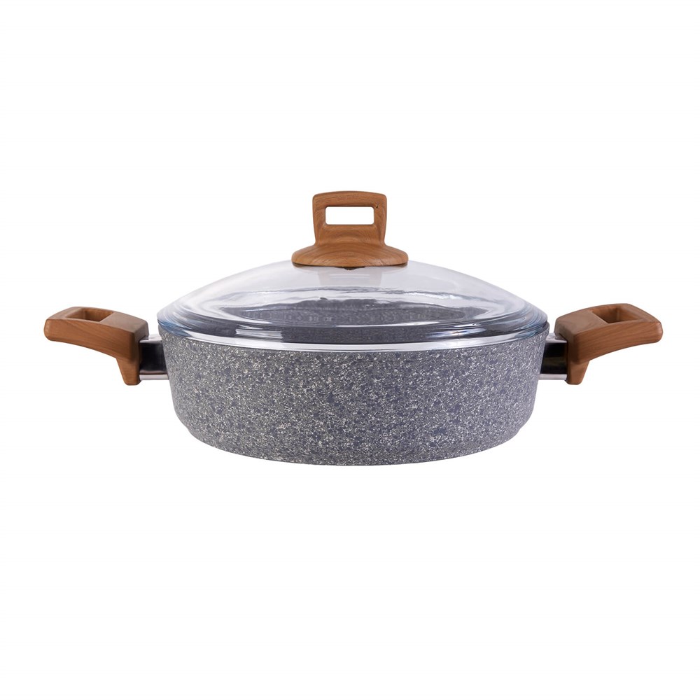 Karaca Silver Stone Granit İndüksiyon Tabanlı 24 cm Karnıyarık Tencere