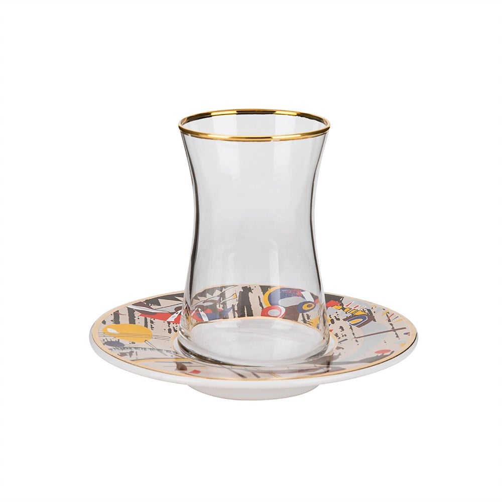 Karaca Vasiliy 6 Kişilik Çay Seti