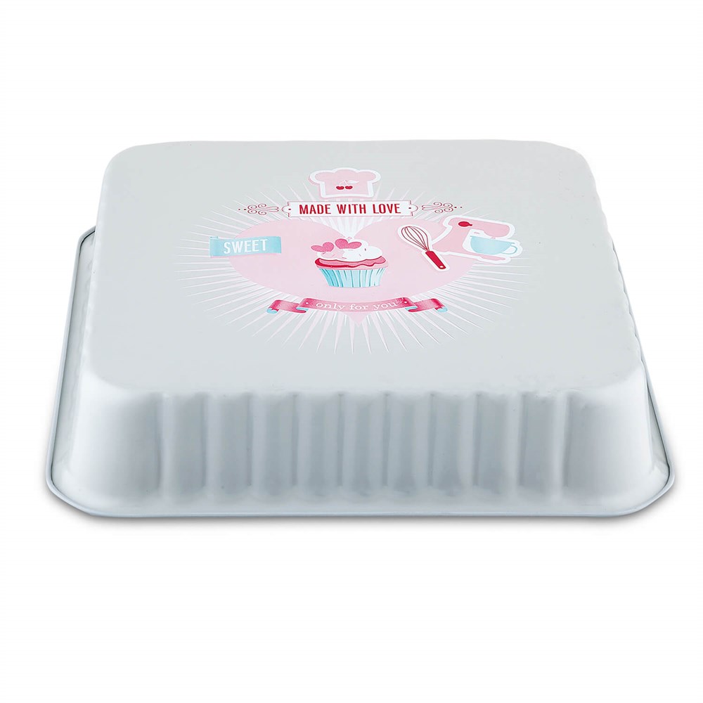 Karaca With Love Kare Kek Kalıbı 24x24cm