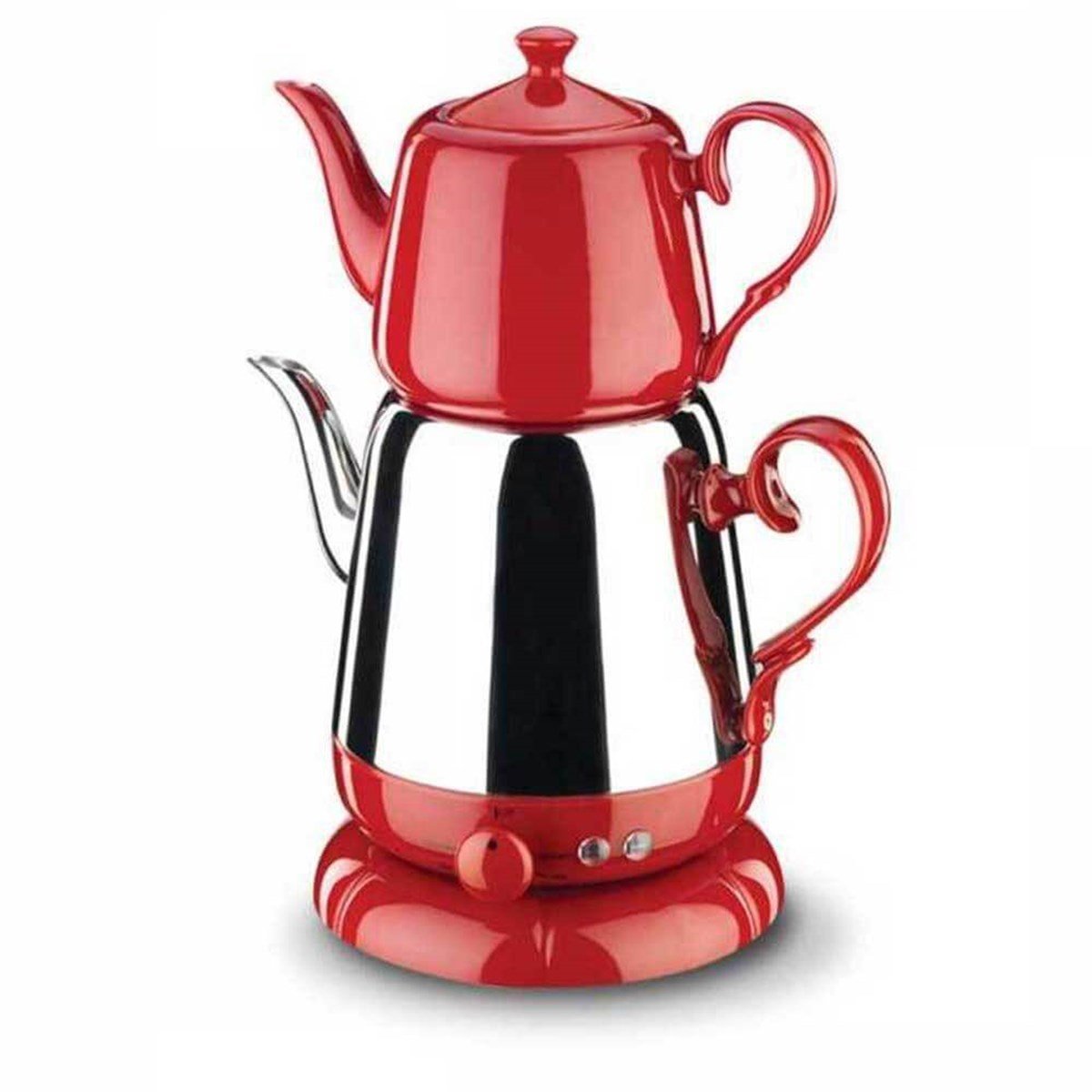 Korkmaz A339-01 Nosta Elektrikli Çaydanlık Kırmızı