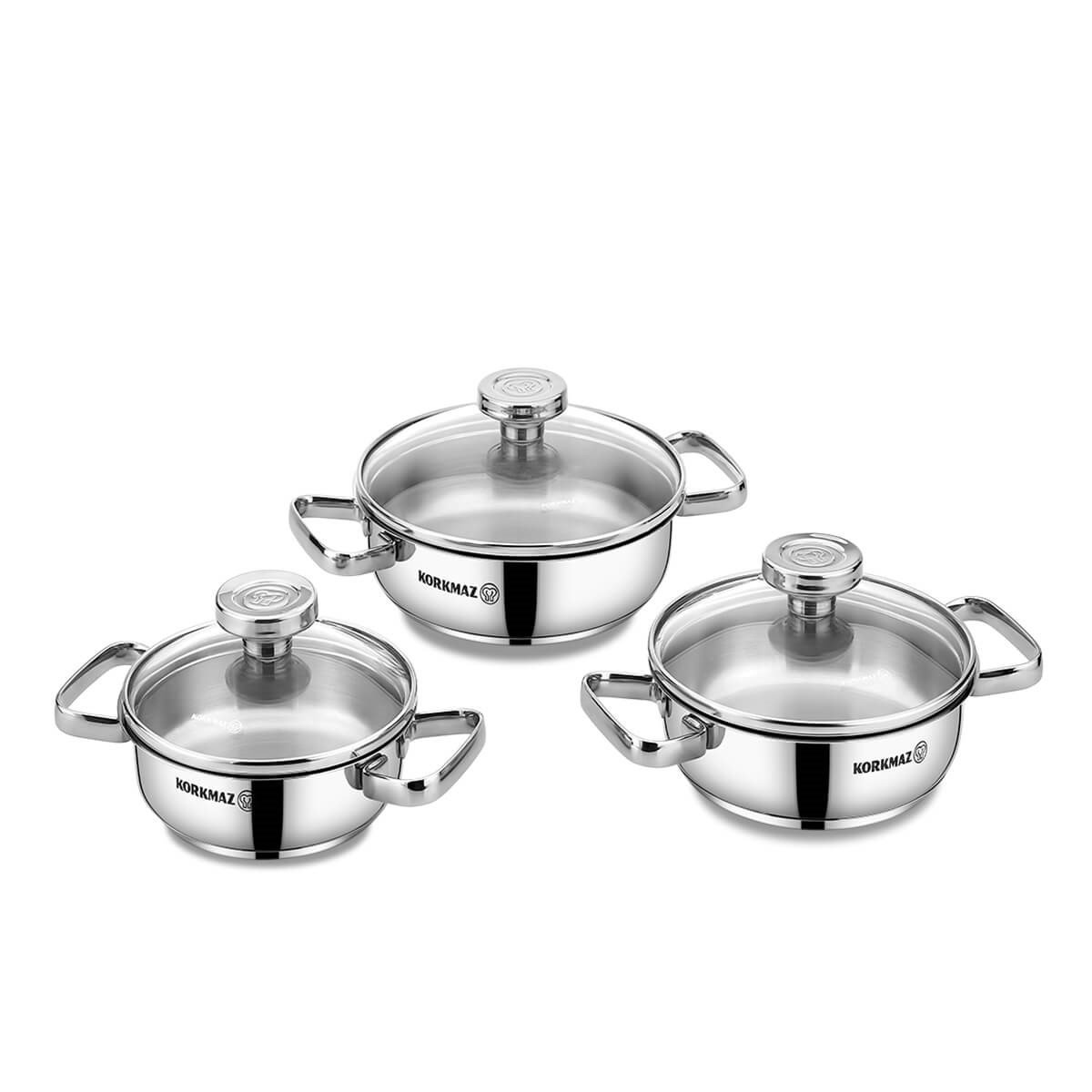 Korkmaz Aqua 6 Parça Omlet Seti A1966KorkmazSahan