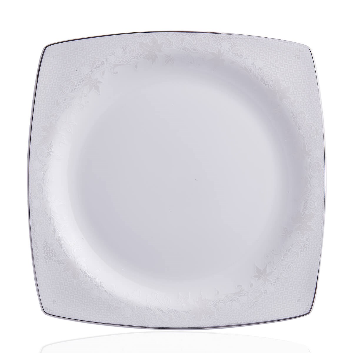 Korkmaz Bone Selection 60 Parça Kare Yemek Takımı A8441Korkmaz12 Kişilik Yemek Takımı