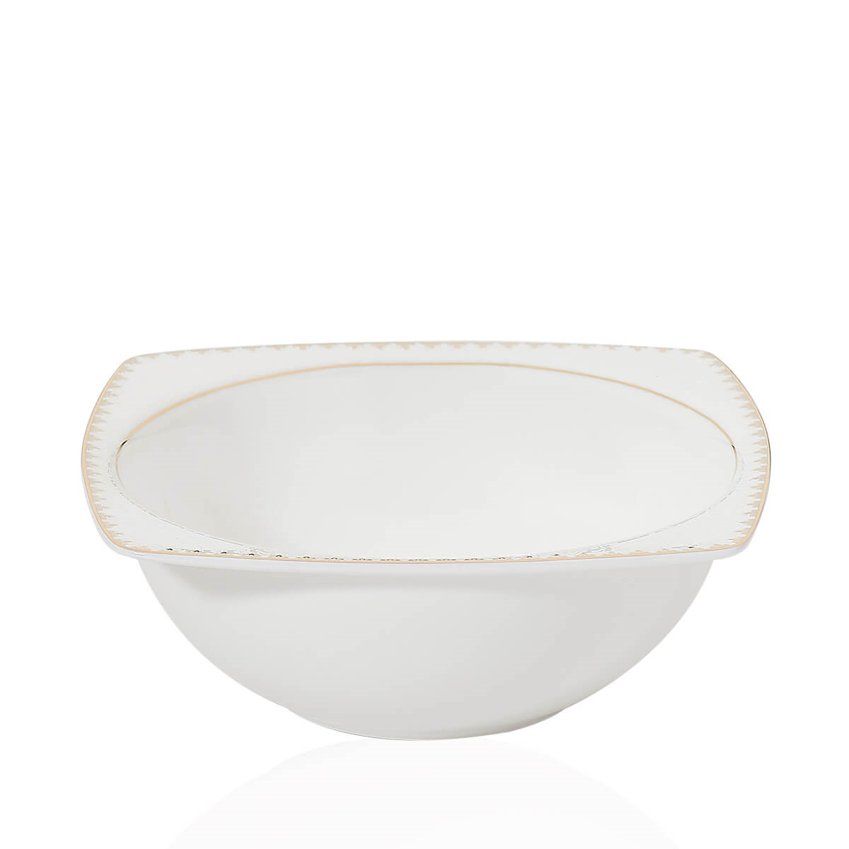 Korkmaz Bone Selection 60 Parça Kare Yemek Takımı A8431Korkmaz12 Kişilik Yemek Takımı