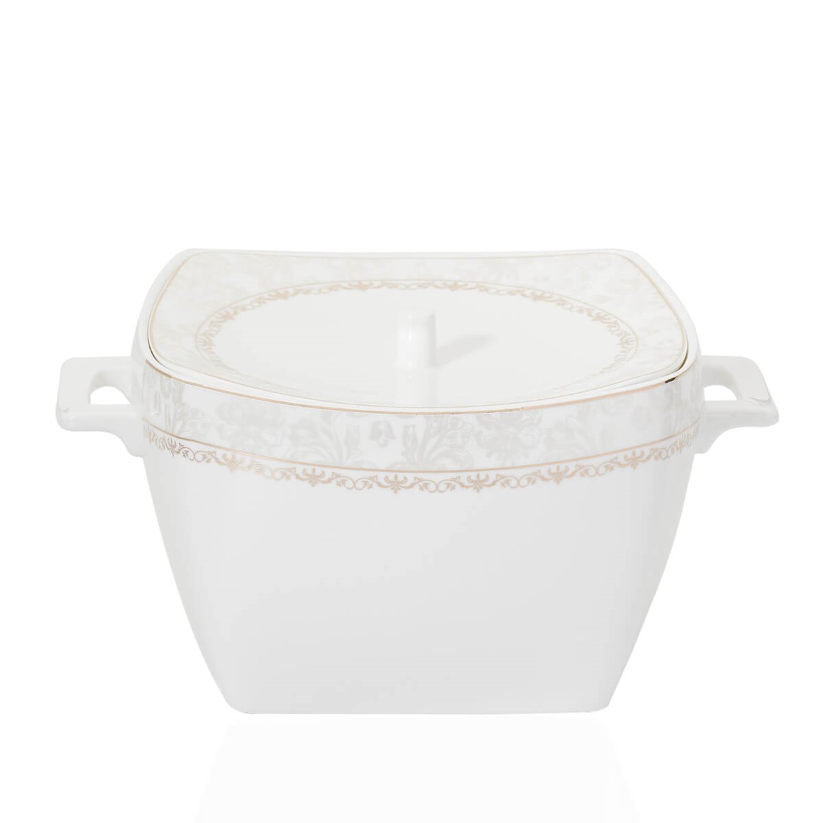 Korkmaz Bone Selection 60 Parça Kare Yemek Takımı A8429Korkmaz12 Kişilik Yemek Takımı