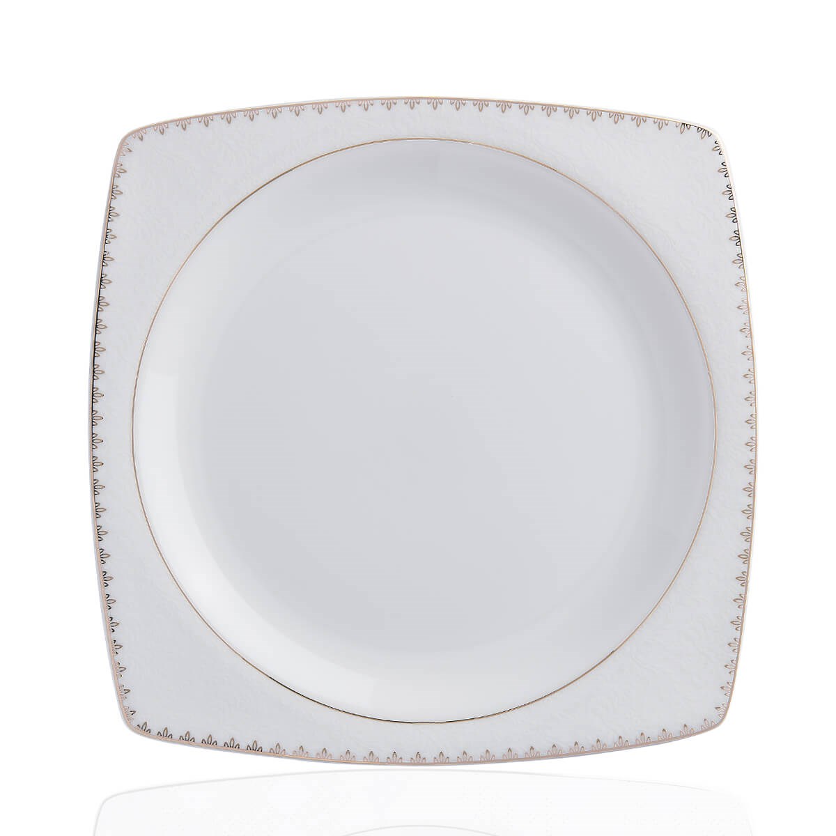 Korkmaz Bone Selection 60 Parça Kare Yemek Takımı A8431Korkmaz12 Kişilik Yemek Takımı