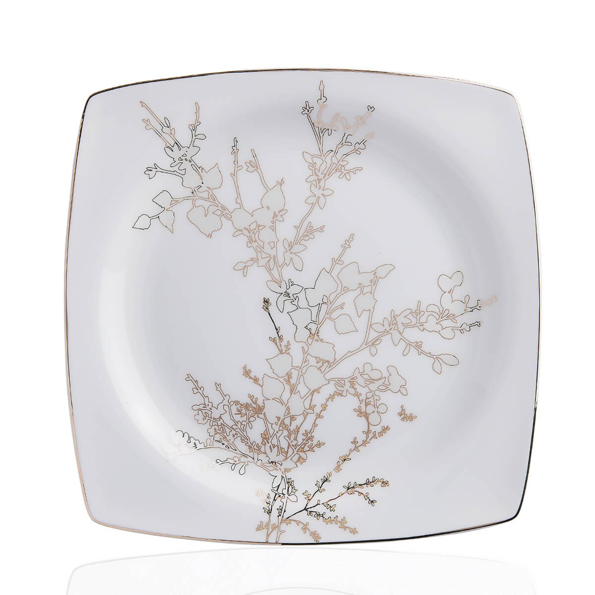 Korkmaz Bone Selection 60 Parça Kare Yemek Takımı A8428Korkmaz12 Kişilik Yemek Takımı