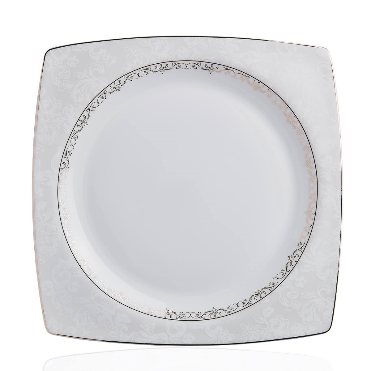 Korkmaz Bone Selection 60 Parça Kare Yemek Takımı A8429Korkmaz12 Kişilik Yemek Takımı