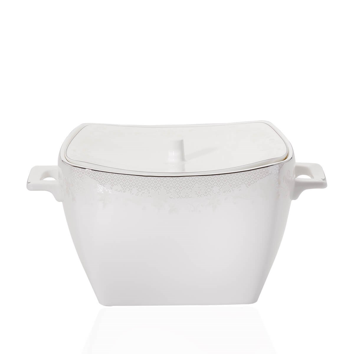 Korkmaz Bone Selection 60 Parça Kare Yemek Takımı A8441Korkmaz12 Kişilik Yemek Takımı