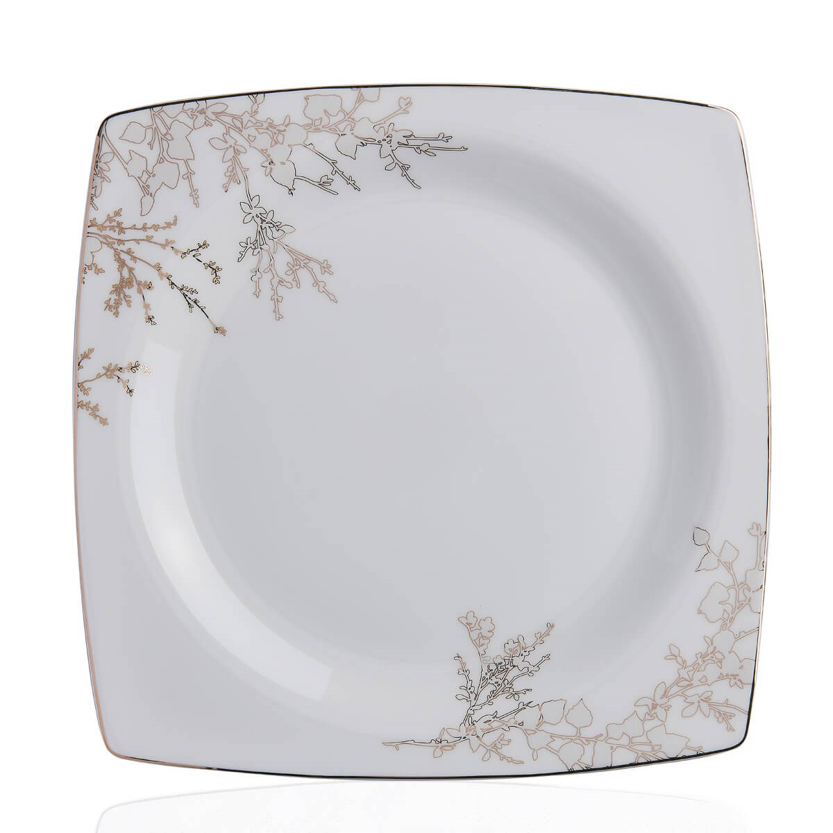 Korkmaz Bone Selection 60 Parça Kare Yemek Takımı A8428Korkmaz12 Kişilik Yemek Takımı