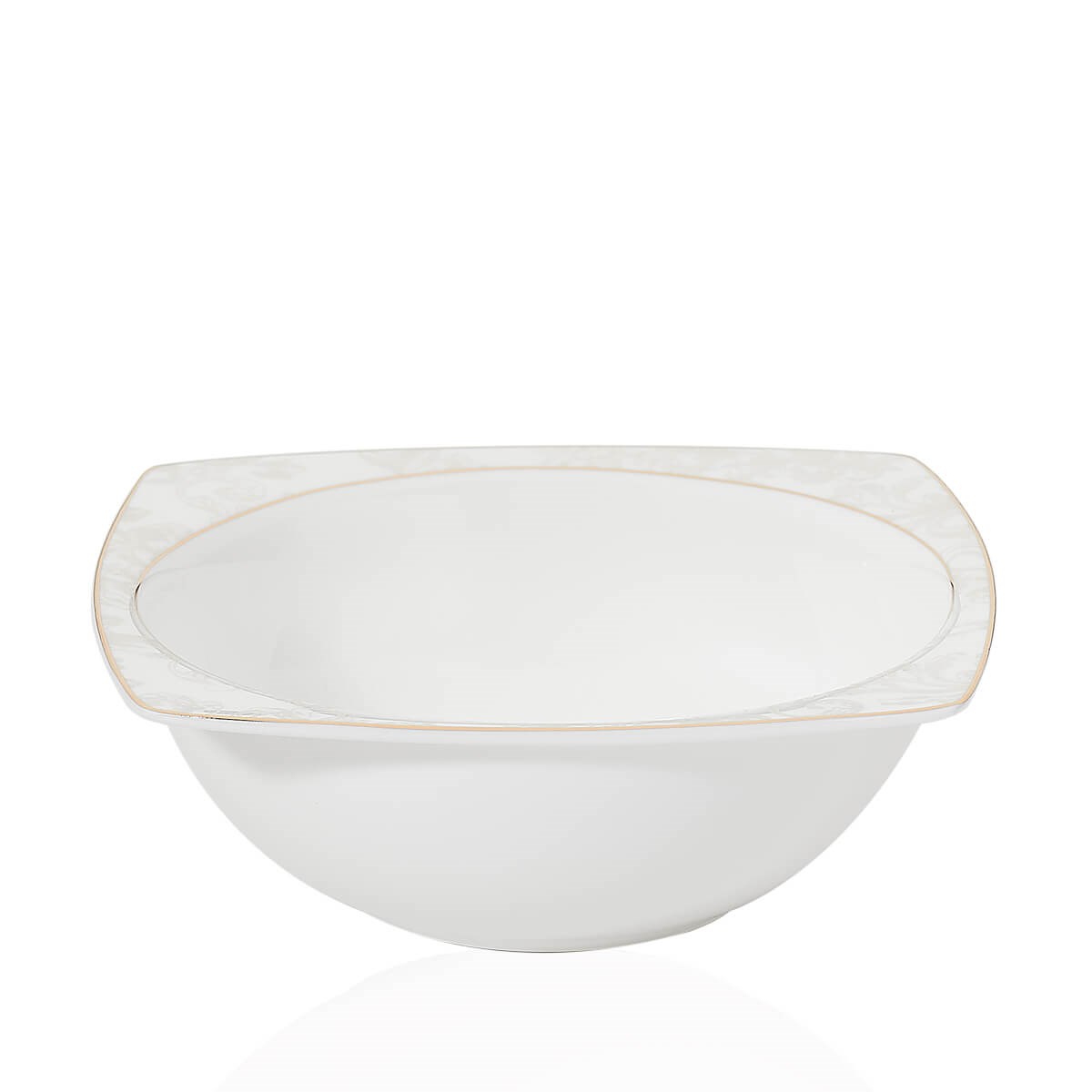 Korkmaz Bone Selection 60 Parça Kare Yemek Takımı A8429Korkmaz12 Kişilik Yemek Takımı