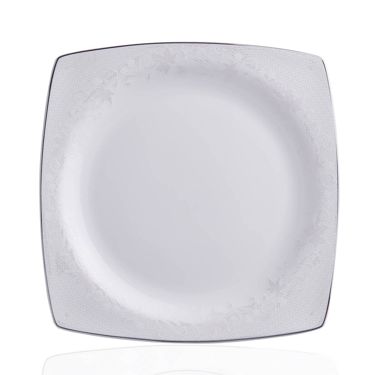 Korkmaz Bone Selection 60 Parça Kare Yemek Takımı A8441Korkmaz12 Kişilik Yemek Takımı