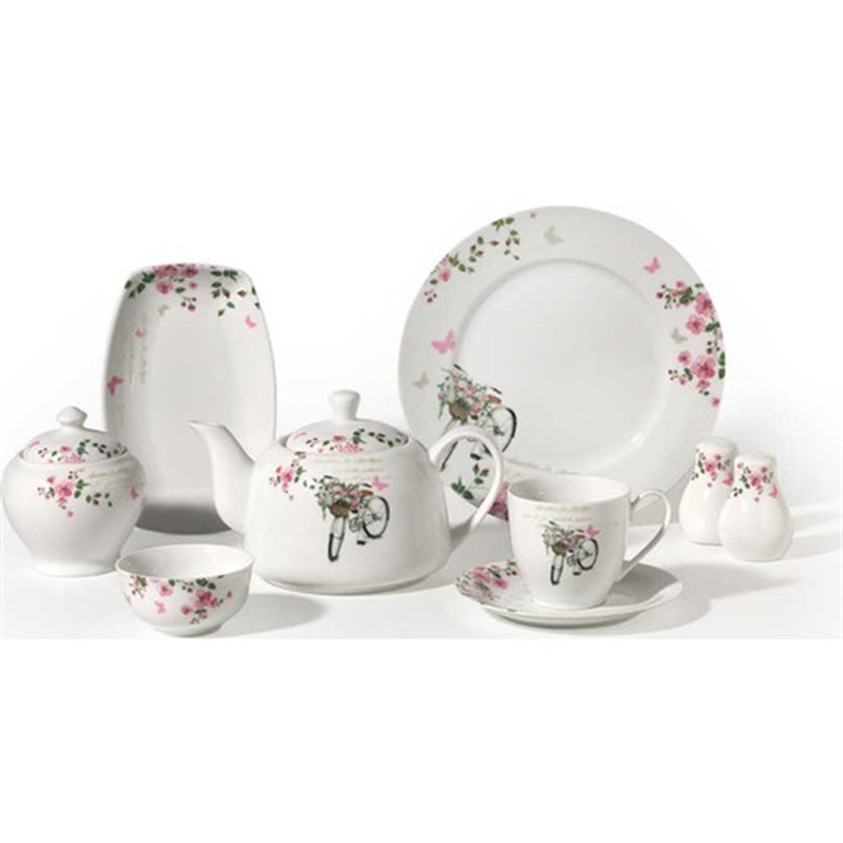 Korkmaz Dream Collection 30 Parça Kahvaltı Takımı A8844Korkmaz6 Kişilik Kahvaltı Takımı