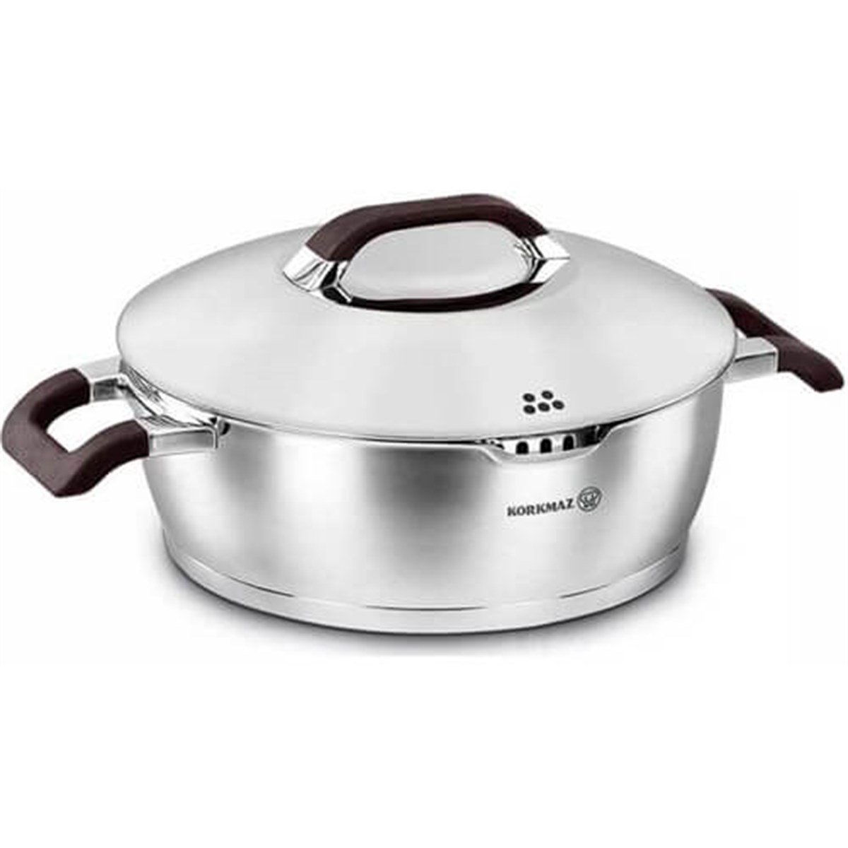 Korkmaz Esta Kısa Tencere 24 x 8 cm A1054KorkmazTencere & Tencere Seti