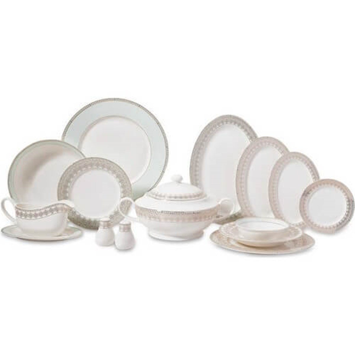 Korkmaz Imperial Collection 92 Parça 12 Kişilik Yemek Takımı A8176Korkmaz12 Kişilik Yemek Takımı