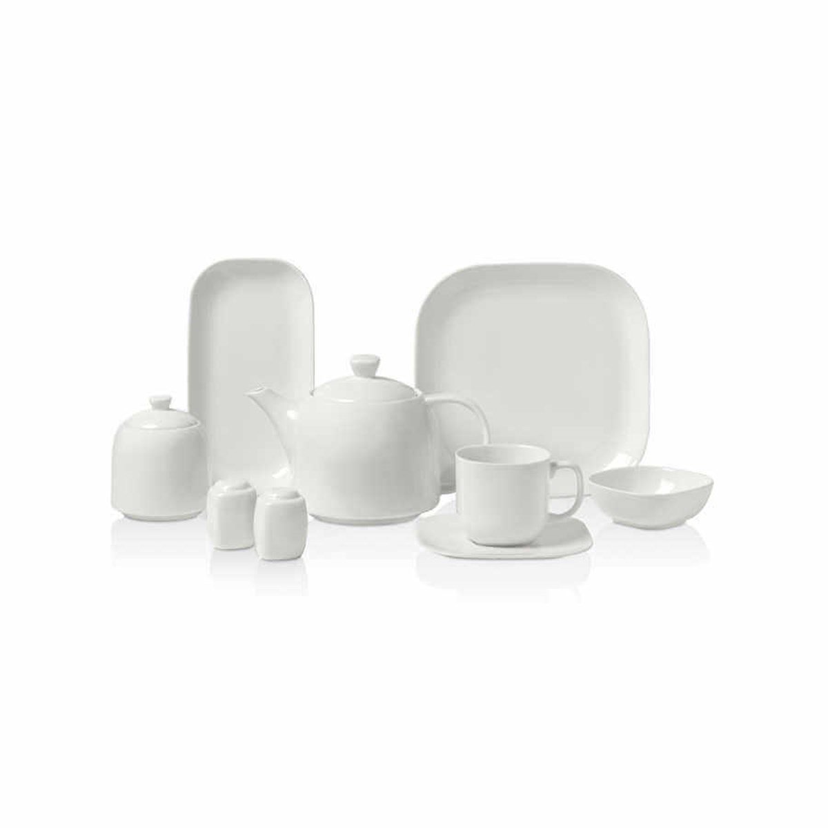 Korkmaz Kappa Collection 30 Parça Kahvaltı Takımı A8510Korkmaz6 Kişilik Kahvaltı Takımı