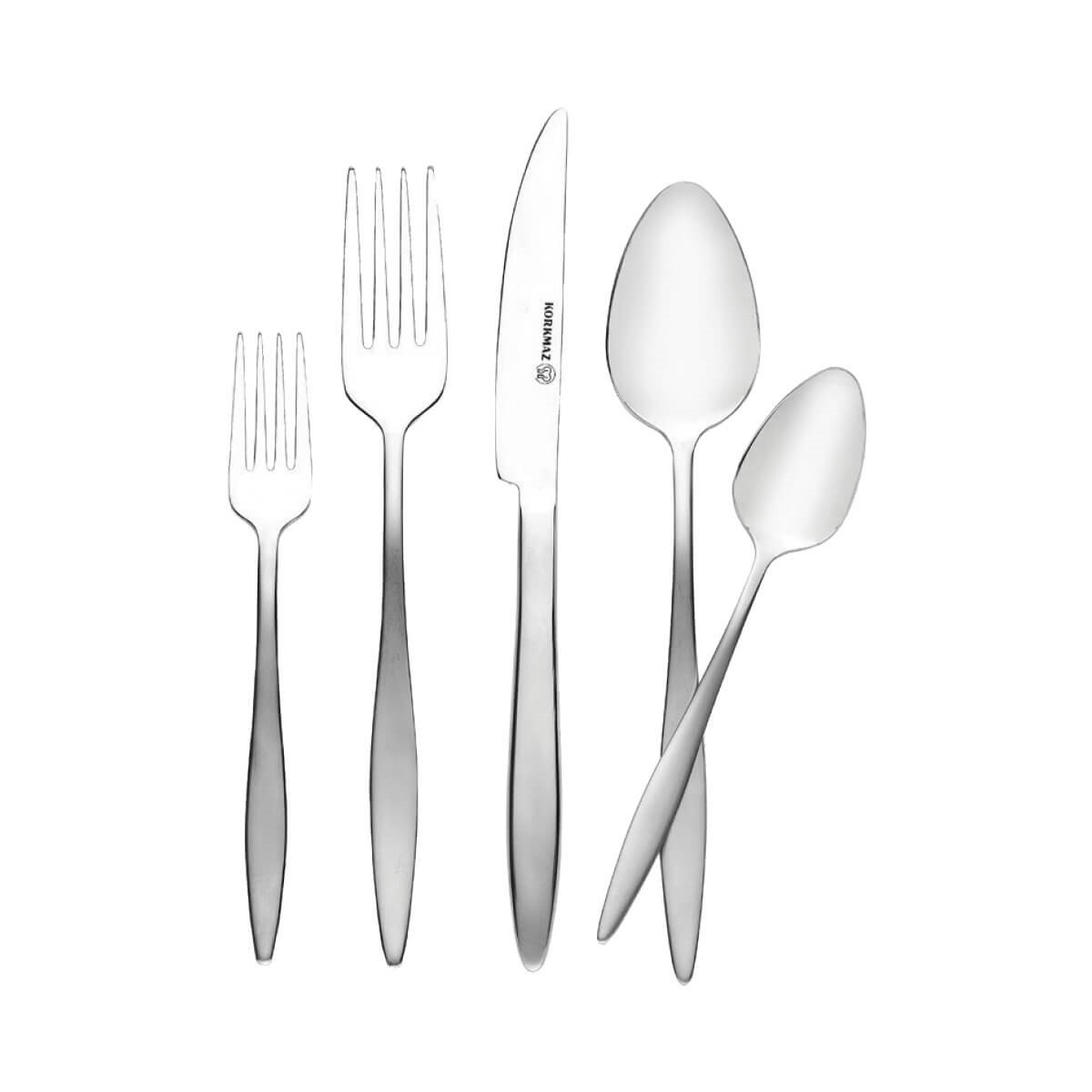 Korkmaz Nora 72 Parça Çatal Kaşık Bıçak Seti A2435KorkmazÇatal Kaşık Bıçak Takımları