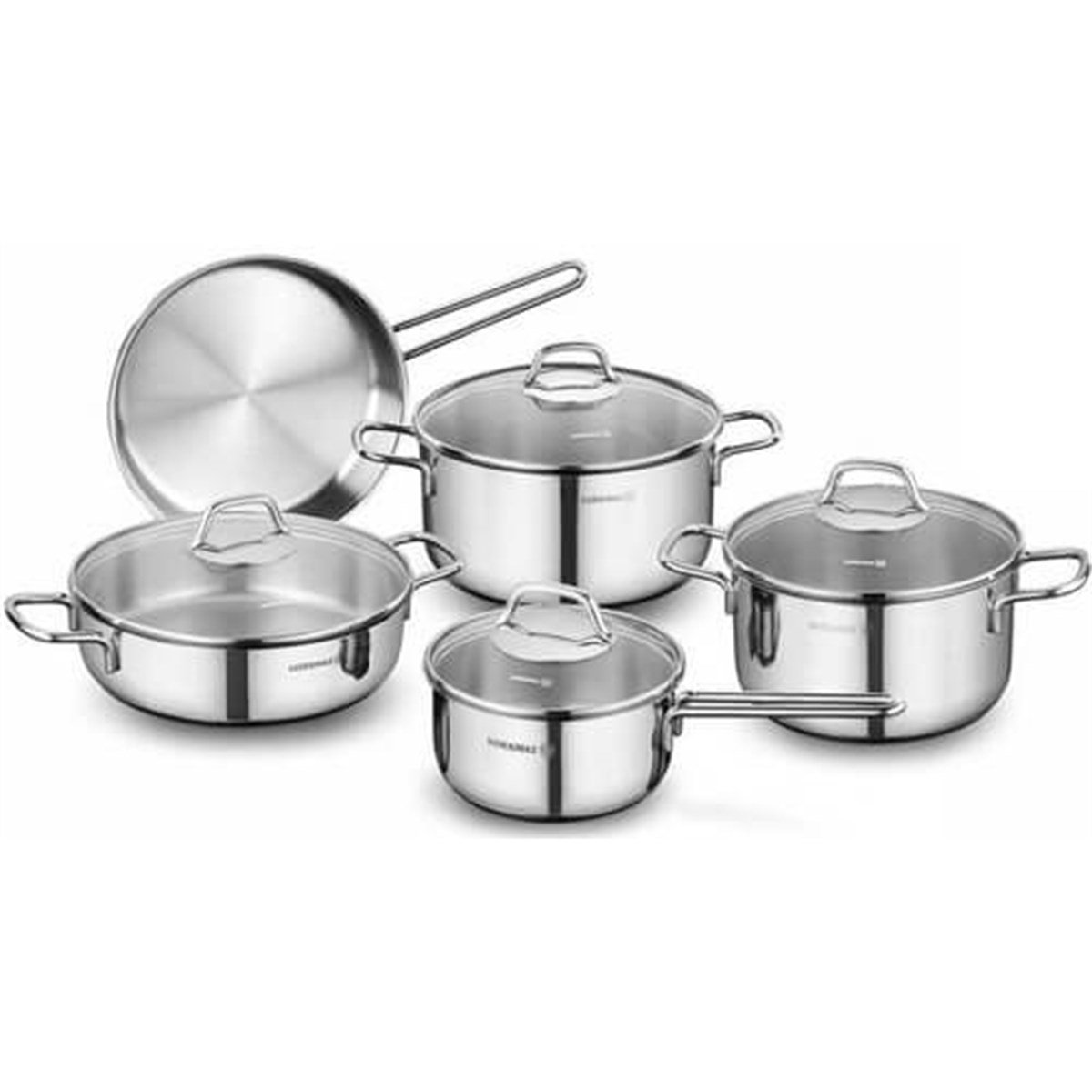 Korkmaz Perla 9 Parça Tencere Takımı A1609KorkmazTencere & Tencere Seti