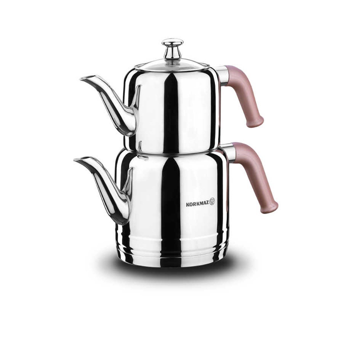 Korkmaz Riva Rosa Gold Çaydanlık Takımı A189-01KorkmazÇaydanlık