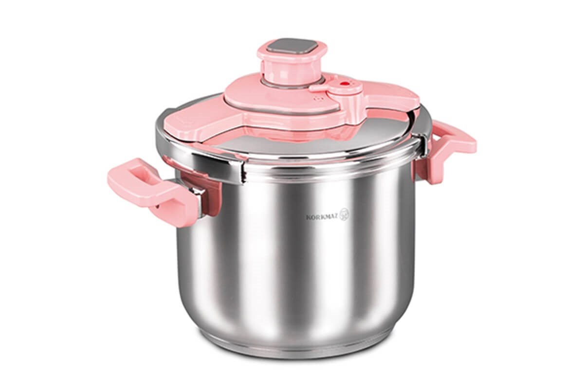 Korkmaz Tessa Düdüklü Tencere Manolya 7 lt A153-14KorkmazTencere & Tencere Seti