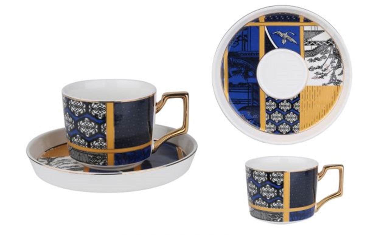 Luckyart Etnic 220 Cc Çay Seti 12 ParçaLuckyartÇay Takımları