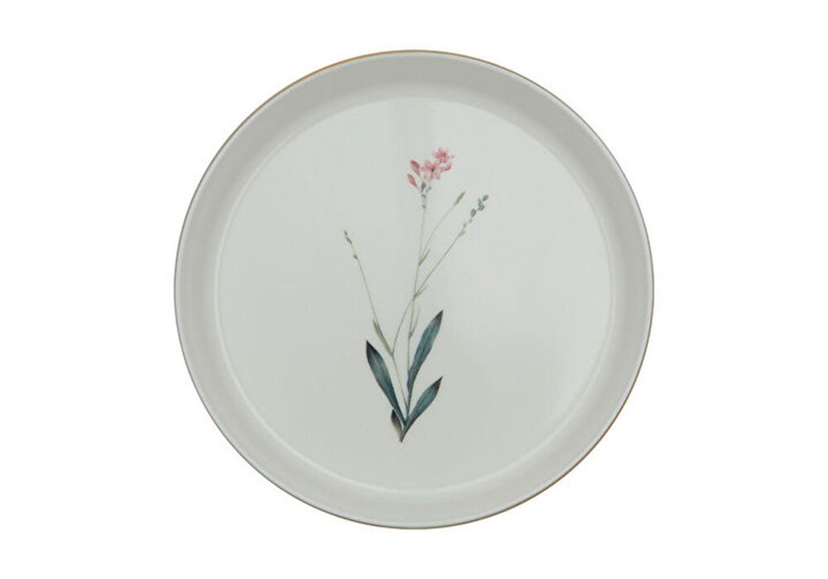 Porland Botanical Desen4 Çukur Tabak 19cmTefalTabaklar