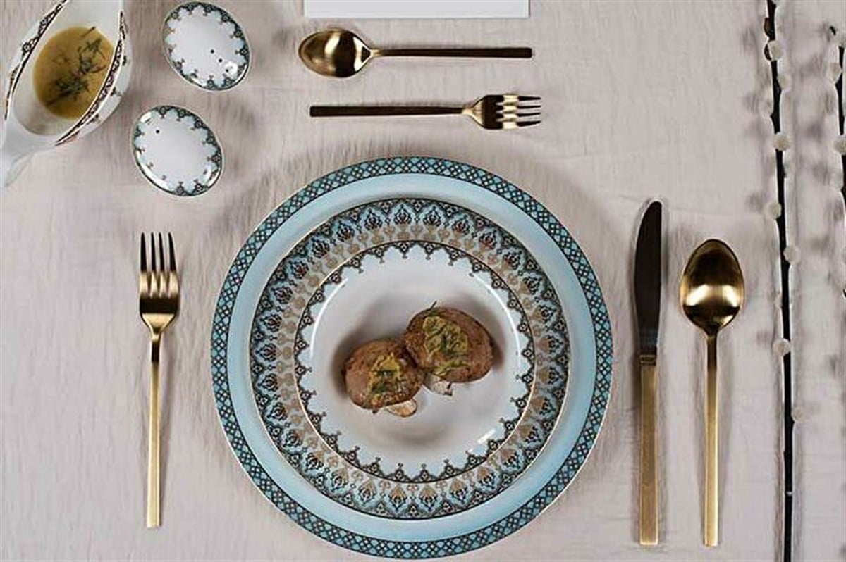 Porland Mahpeyker 60 Parça 12 Kişilik Yemek TakımıPorland12 Kişilik Yemek Takımı