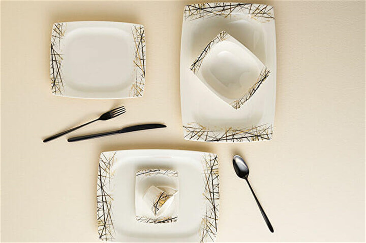 Porland Spectrum 86 Parça 12 Kişilik Yemek TakımıPorland12 Kişilik Yemek Takımı