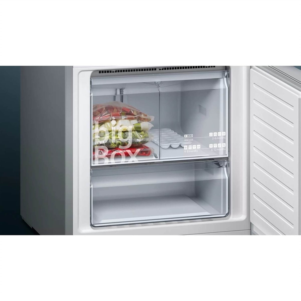 Siemens iQ300 KG56NVIF0N A++ 559 lt Alttan Donduruculu No-Frost Buzdolabı