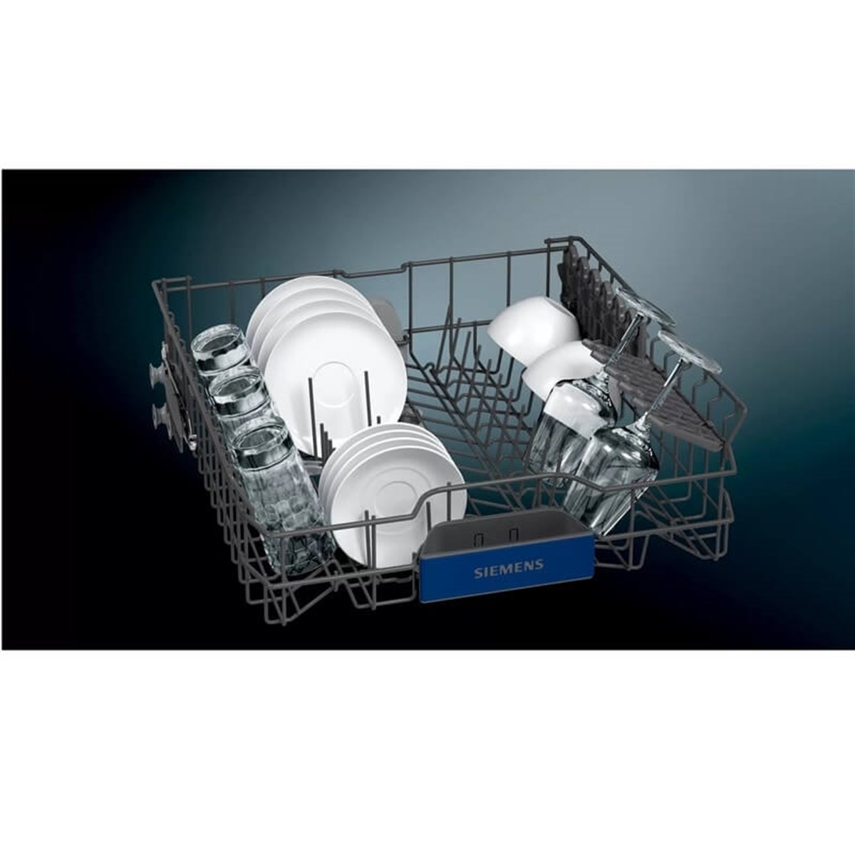 Siemens iQ300 SN23HB60MT 6+1 Programlı Home Connect Siyah Cam Bulaşık MakinesiSiemensBulaşık Makineleri