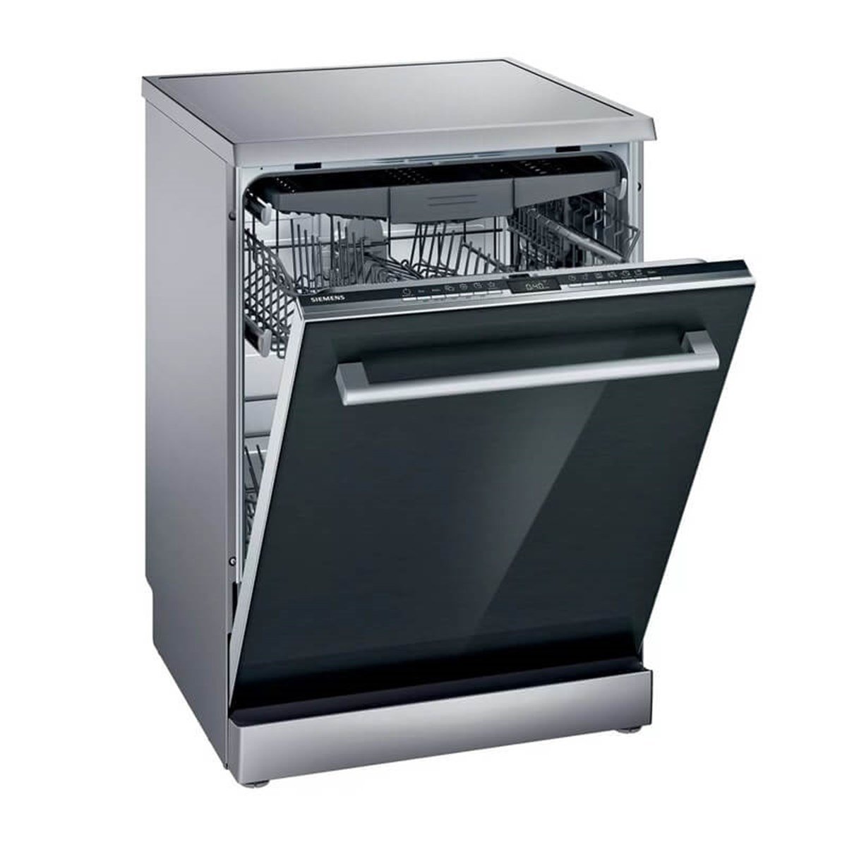 Siemens iQ300 SN23HB60MT 6+1 Programlı Home Connect Siyah Cam Bulaşık MakinesiSiemensBulaşık Makineleri