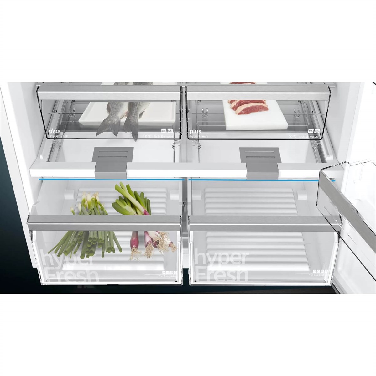 Siemens iQ500  KDN86AWF0N A++ Çift Kapılı No-Frost Buzdolabı