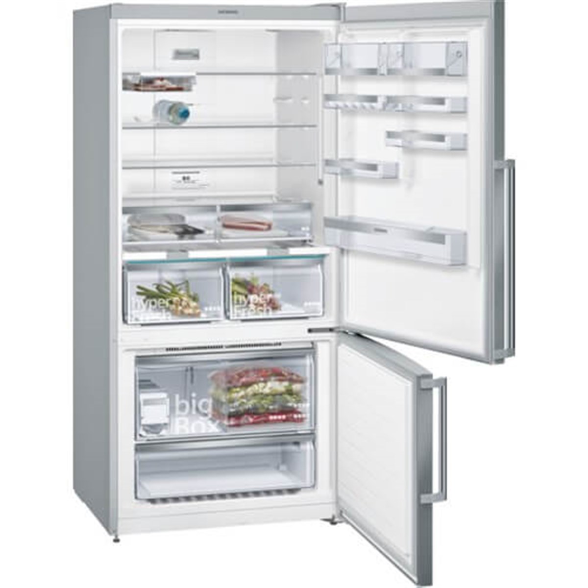 Siemens iQ500  KG86NAI42N A+++ 682 lt No-Frost Alttan Donduruculu Buzdolabı