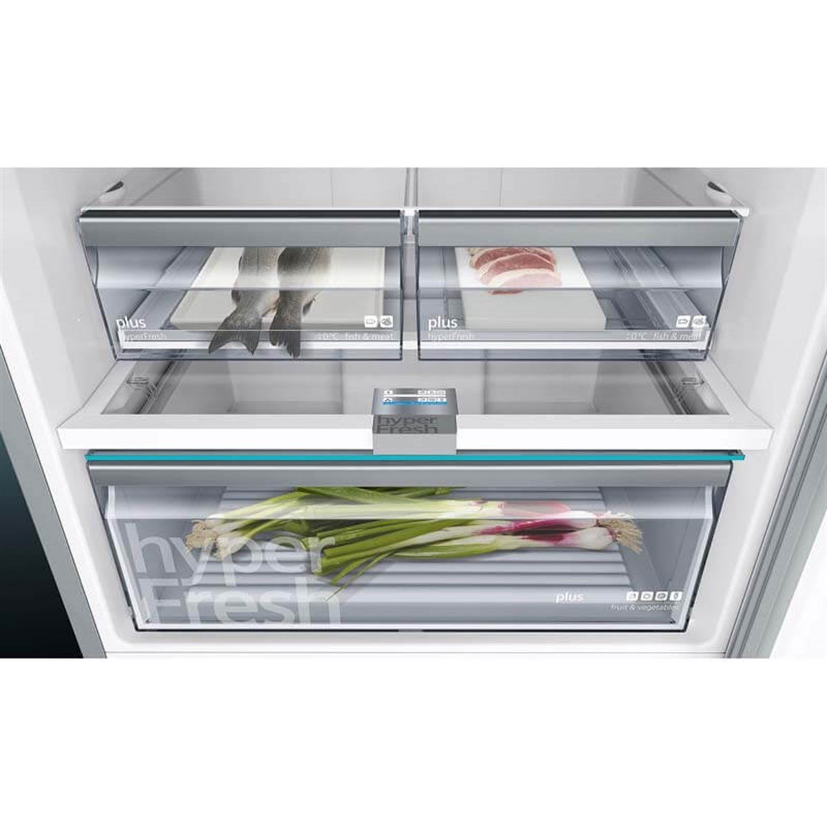 Siemens iQ500 KG76NAIF0N 578 LT. A++ Kombi No Frost Inox Buzdolabı