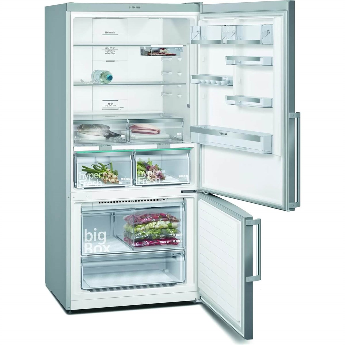 Siemens iQ500 KG86NAIF0N A++ 682 lt Alttan Donduruculu No-Frost Buzdolabı