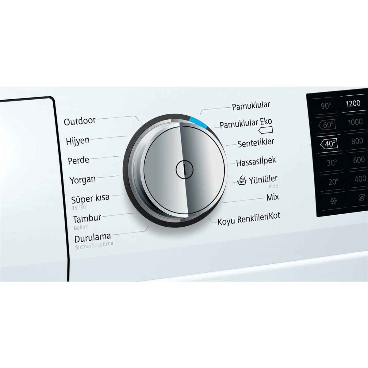 Siemens iQ500 WM12T581TR A+++ 9 kg 1200 Devir Çamaşır Makinesi
