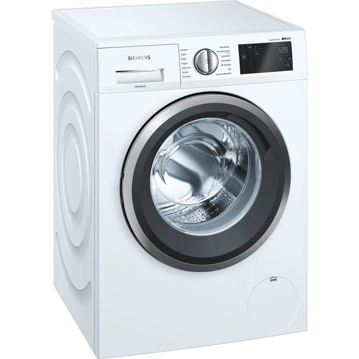 Siemens iQ500 WM12T581TR A+++ 9 kg 1200 Devir Çamaşır Makinesi