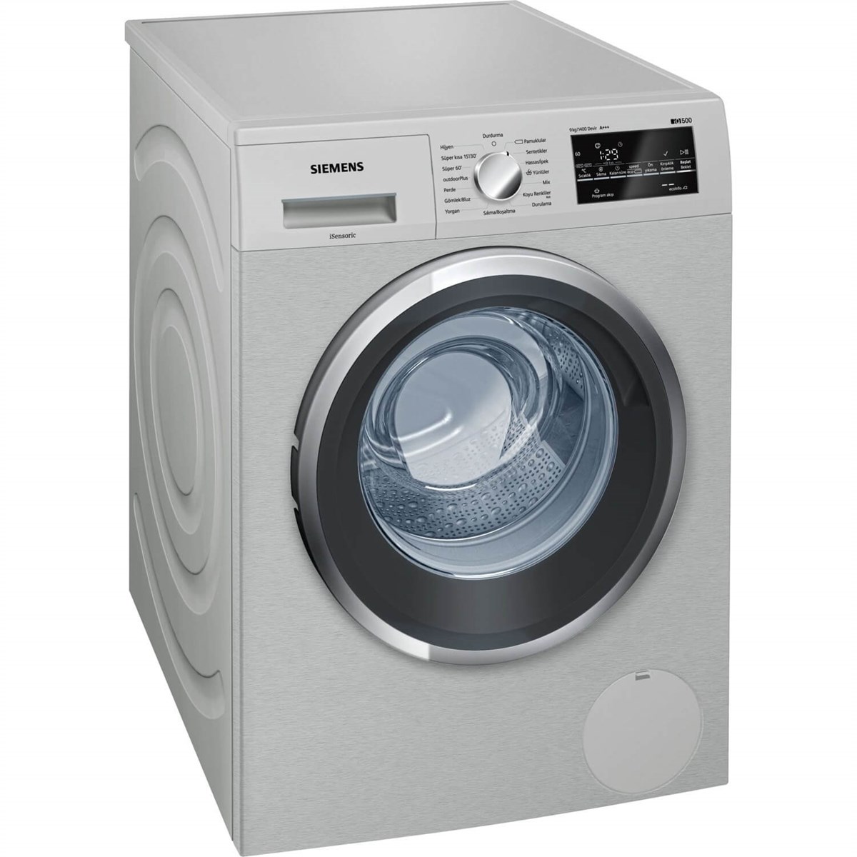 Siemens iQ500 WM14T49XTR A+++ 9 kg 1400 Devir Çamaşır Makinesi InoxSiemensÇamaşır Makineleri