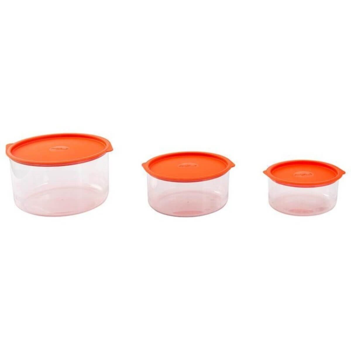 Softbowl Silikon Contalı Yuvarlak 3'lü Saklama Kabı Sft001SoftbowlKavanoz & Saklama Kabı