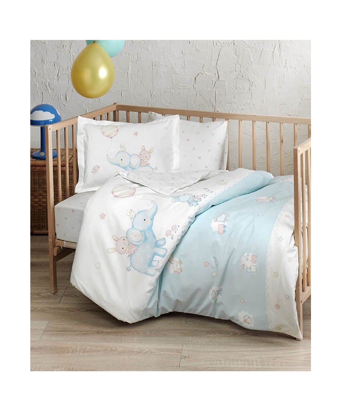 Taç Baby Elephant Nevresim TakımıTaçTek Kişilik Nevresim