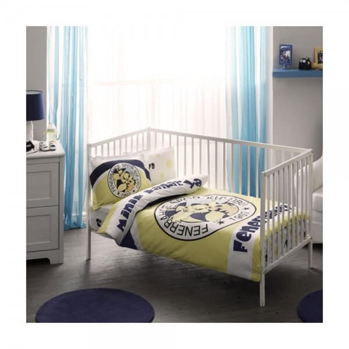 Taç Bebek Nevresim Takımı Minik Kanarya Fenerbahçe 60100991TaçBebek Nevresim Takımı