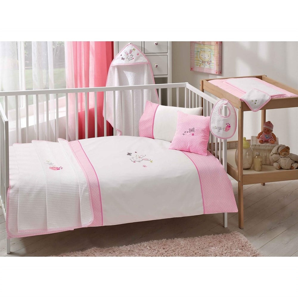 Taç Bunny Bebek Uyku Seti 