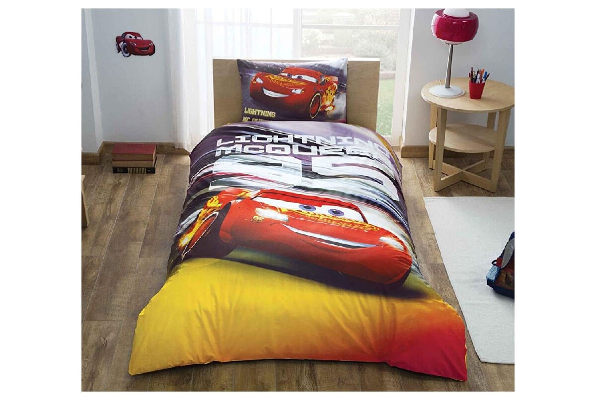 Taç Disney Cars Ligthning Mcqueen Tek Kişilik Nevresim Takımı 60161579TaçTek Kişilik Nevresim