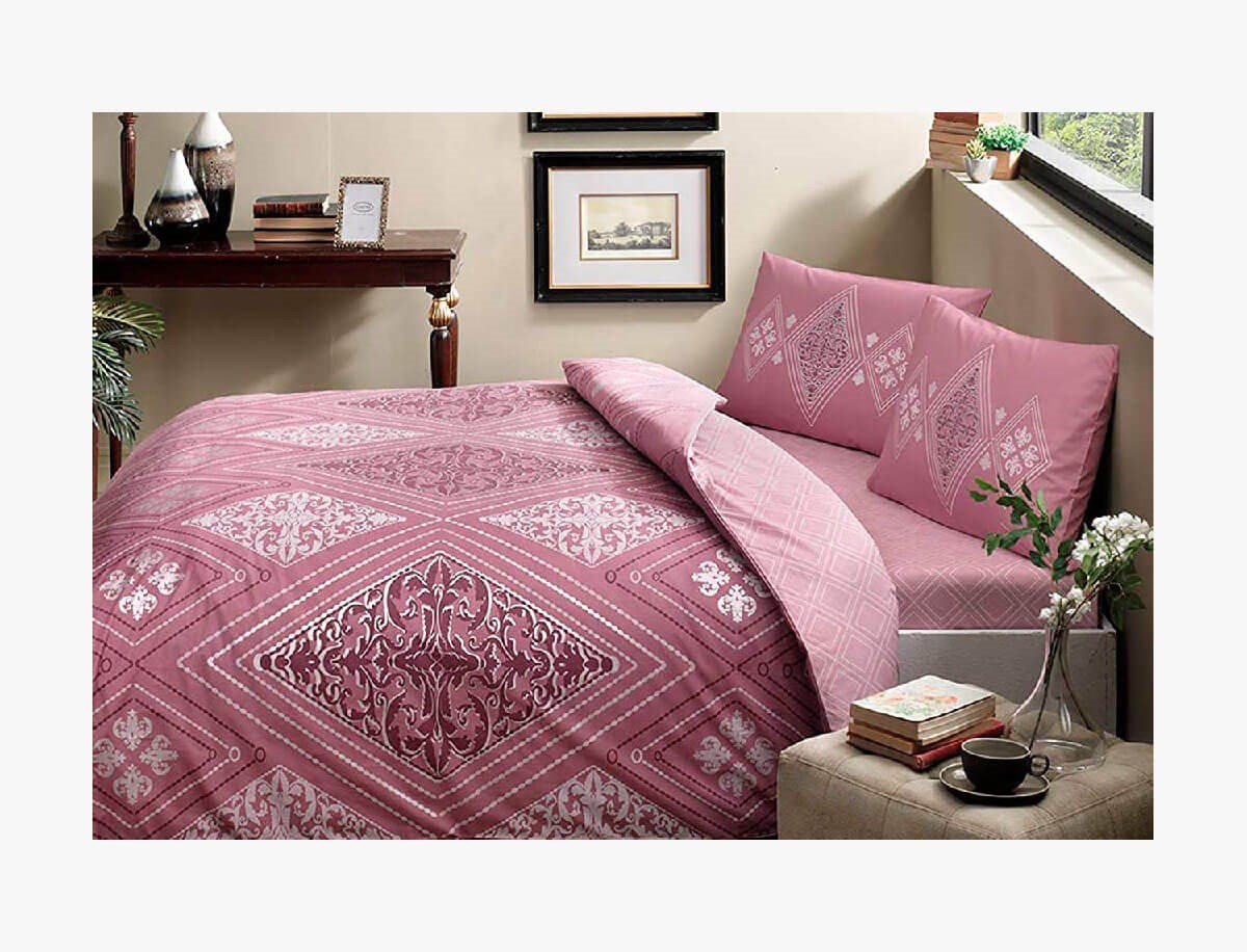 Taç Ranforce Tek Kişilik Silvia Nevresim Takimi 60218971TaçTek Kişilik Nevresim